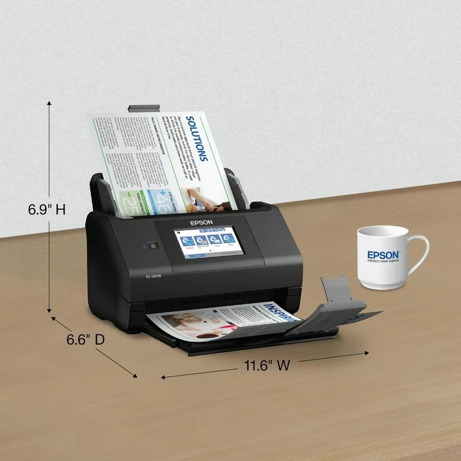 Scanner Epson ES 580W - samping